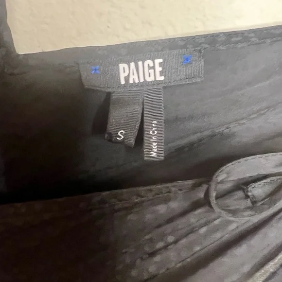 Paige Cerisa Surplice Bodysuit in Black - Picture 4 of 7